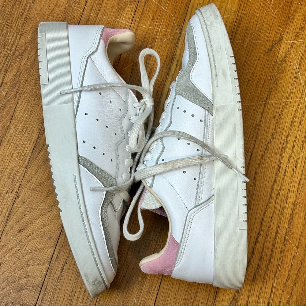 Adidas Supercourt Leather Sneakers 9 - Picture 5 of 12